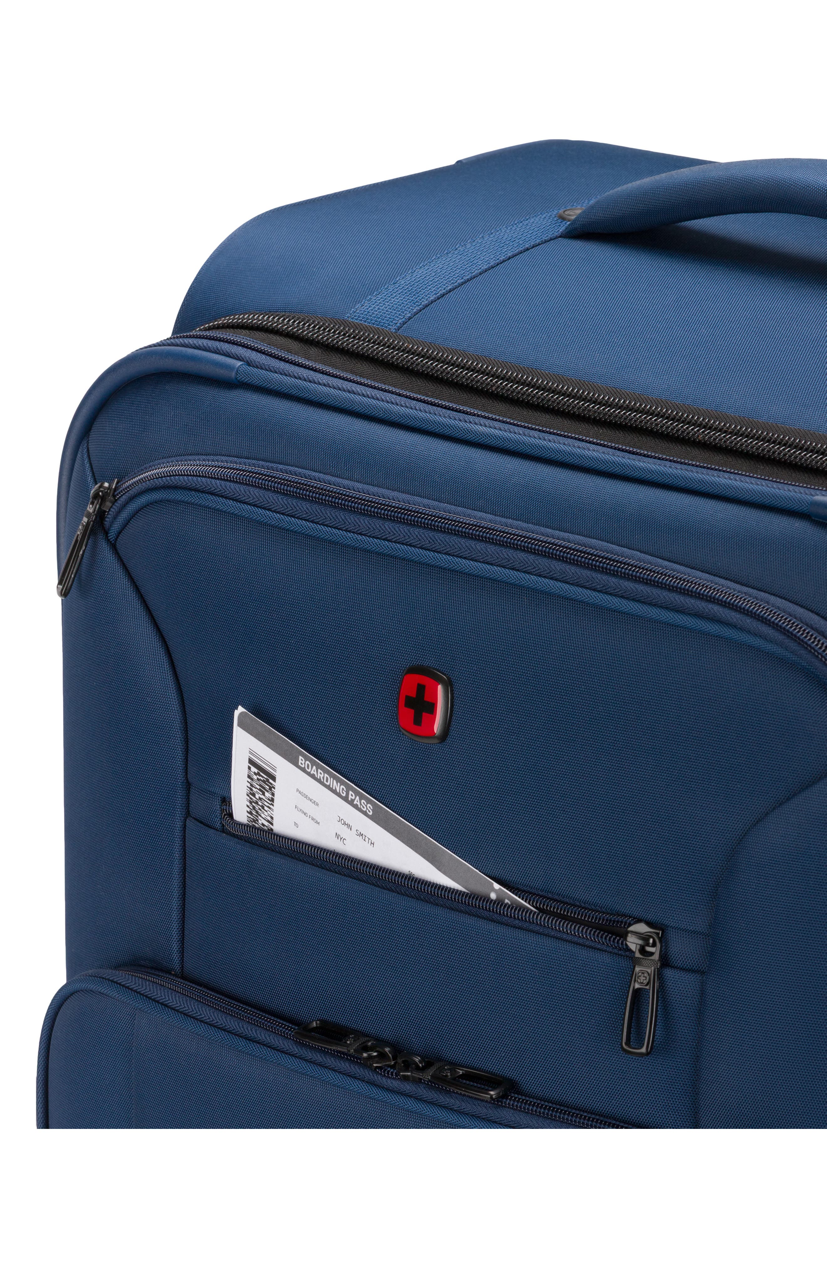 SWISSGEAR Wenger 7062 28-Inch Spinner Luggage, Alternate, color, Gibraltar Sea