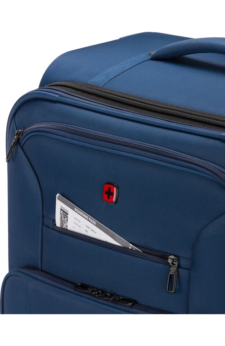 SWISSGEAR Wenger 7062 28-Inch Spinner Luggage, Alternate, color, Gibraltar Sea