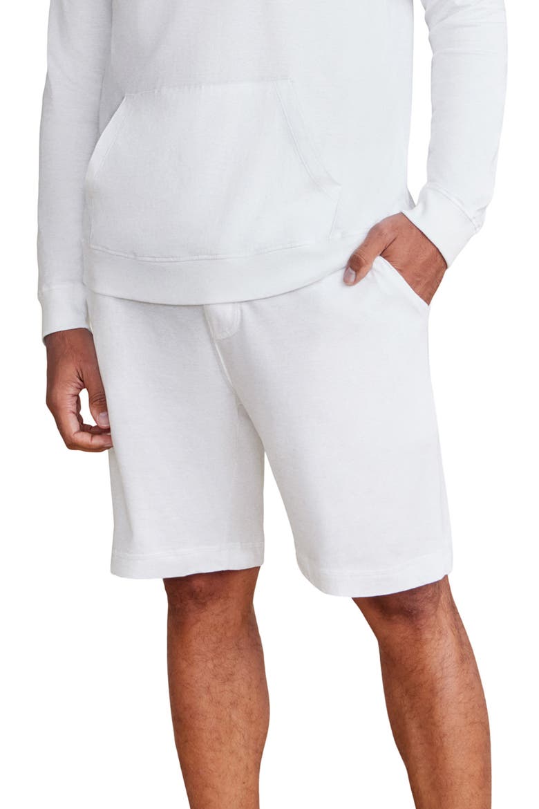Jersey Shorts, Main, color, WHITE