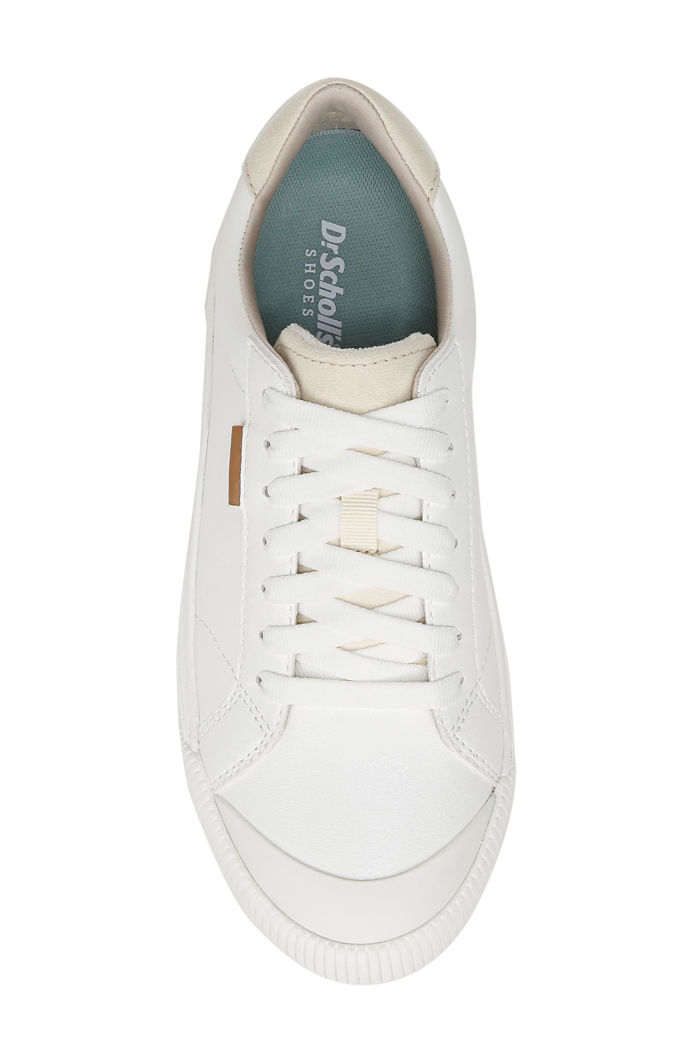 Dr. Scholl's Time Off Max Sneaker - Wide Width Available, Alternate, color, White