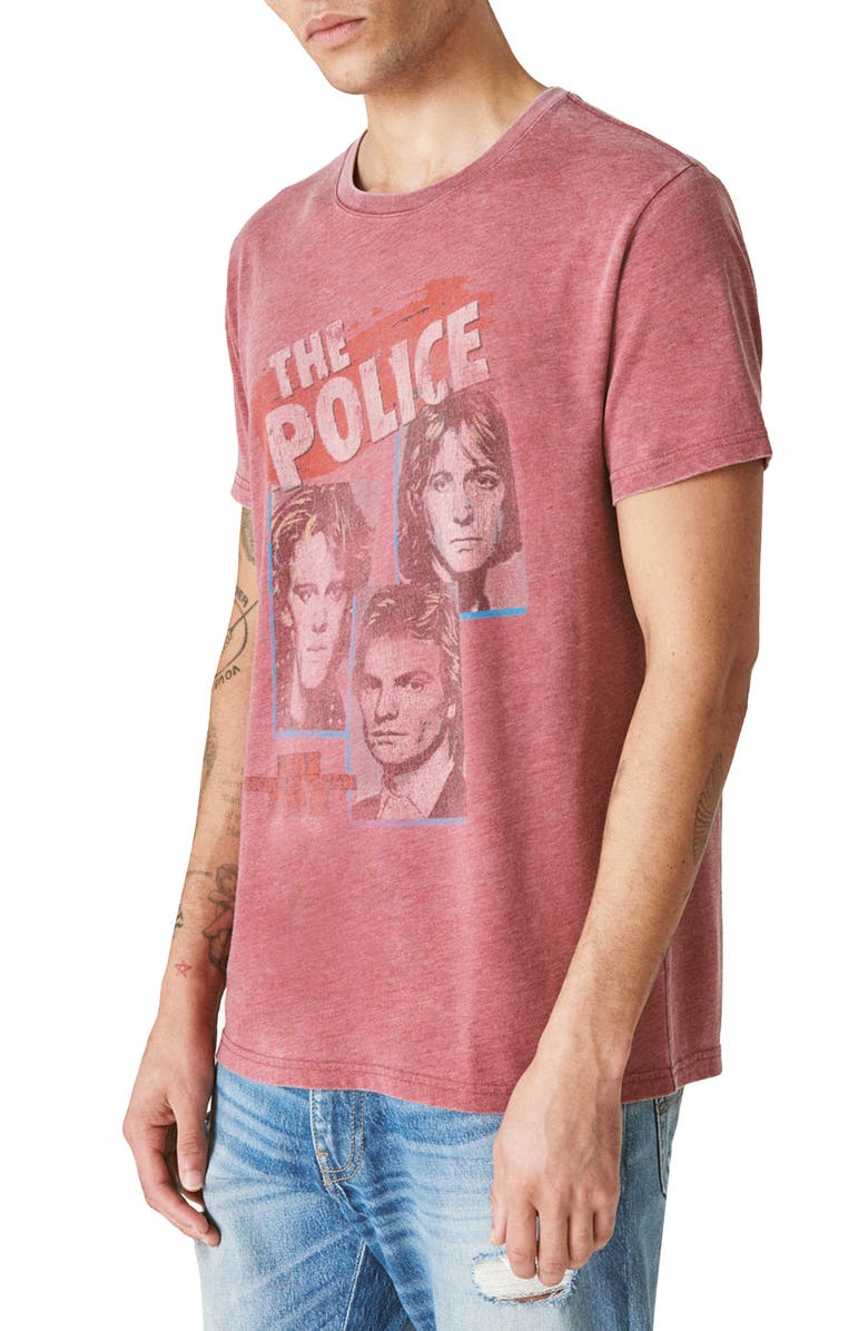 Lucky Brand The Police Graphic Tee, Alternate, color, 