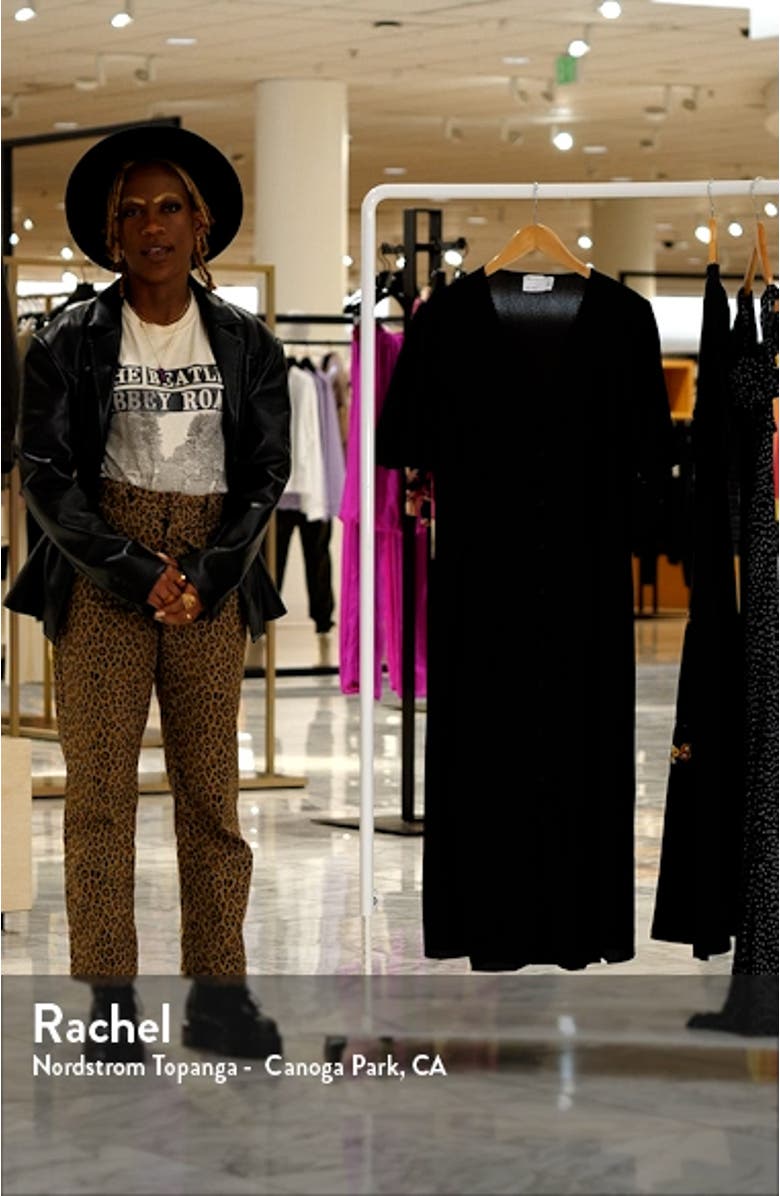 Curve Button-Up Midi Dress, sales video thumbnail