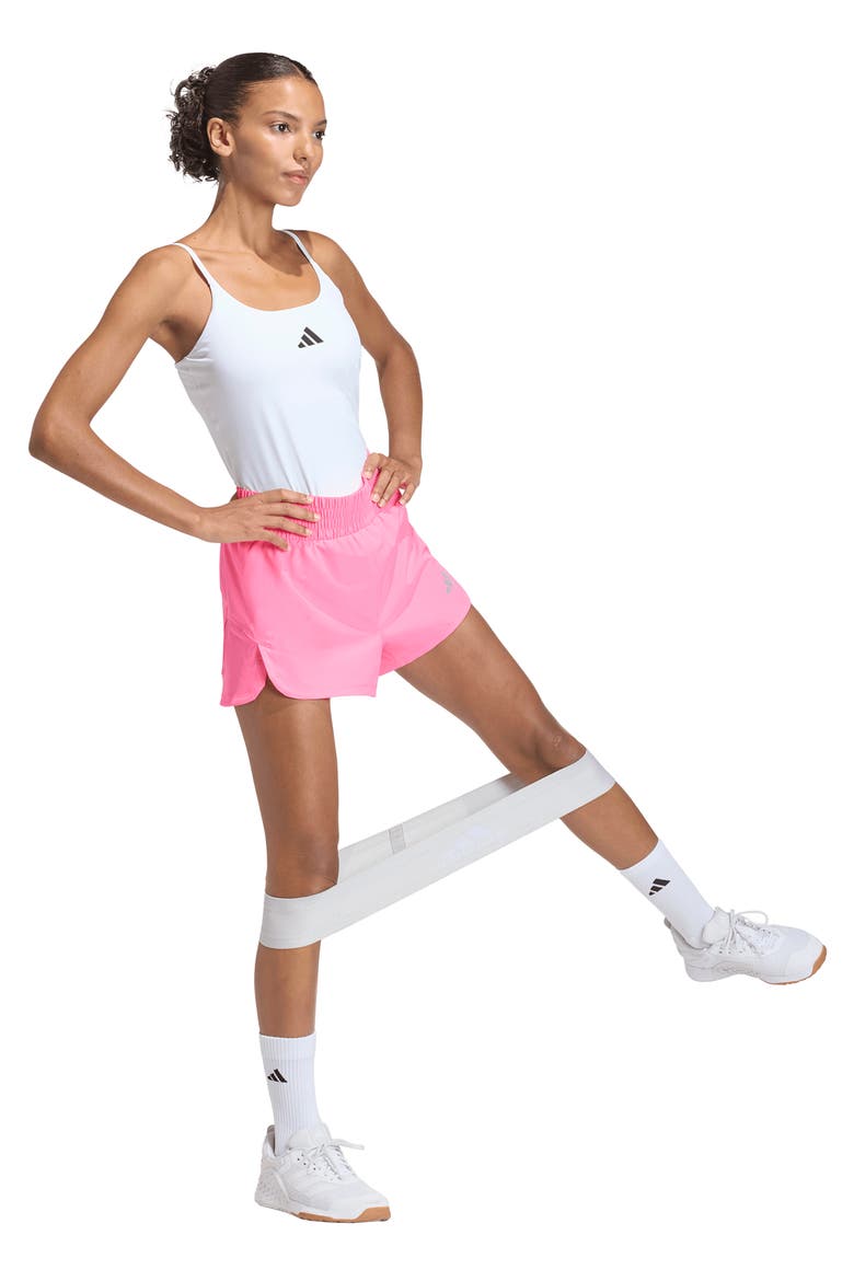 Tech Pacer Training Shorts, Alternate, color, LUCID PINK