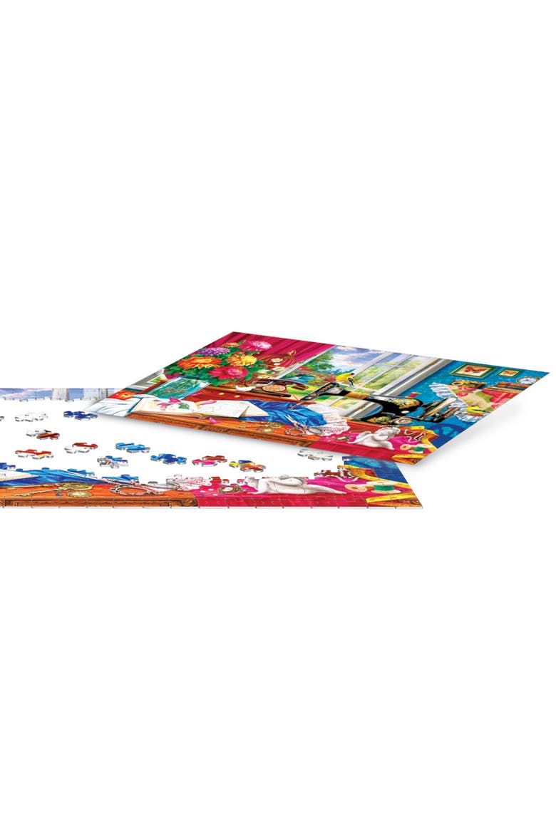 Puzzle Tin Sewing Memories 550 Piece Jigsaw Puzzle, Alternate, color, Multicolored