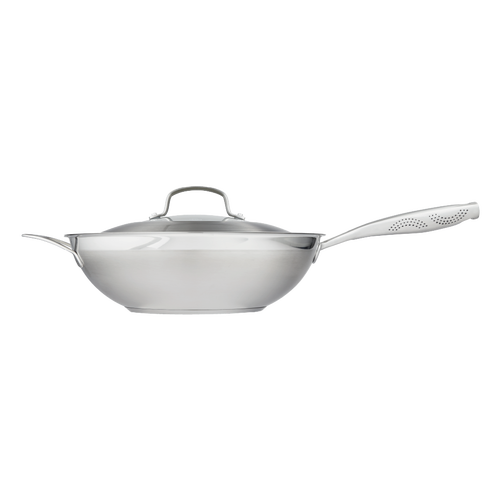 Cuisine::pro ® Id3® Ss 5.3 Qt. Wok In Silver