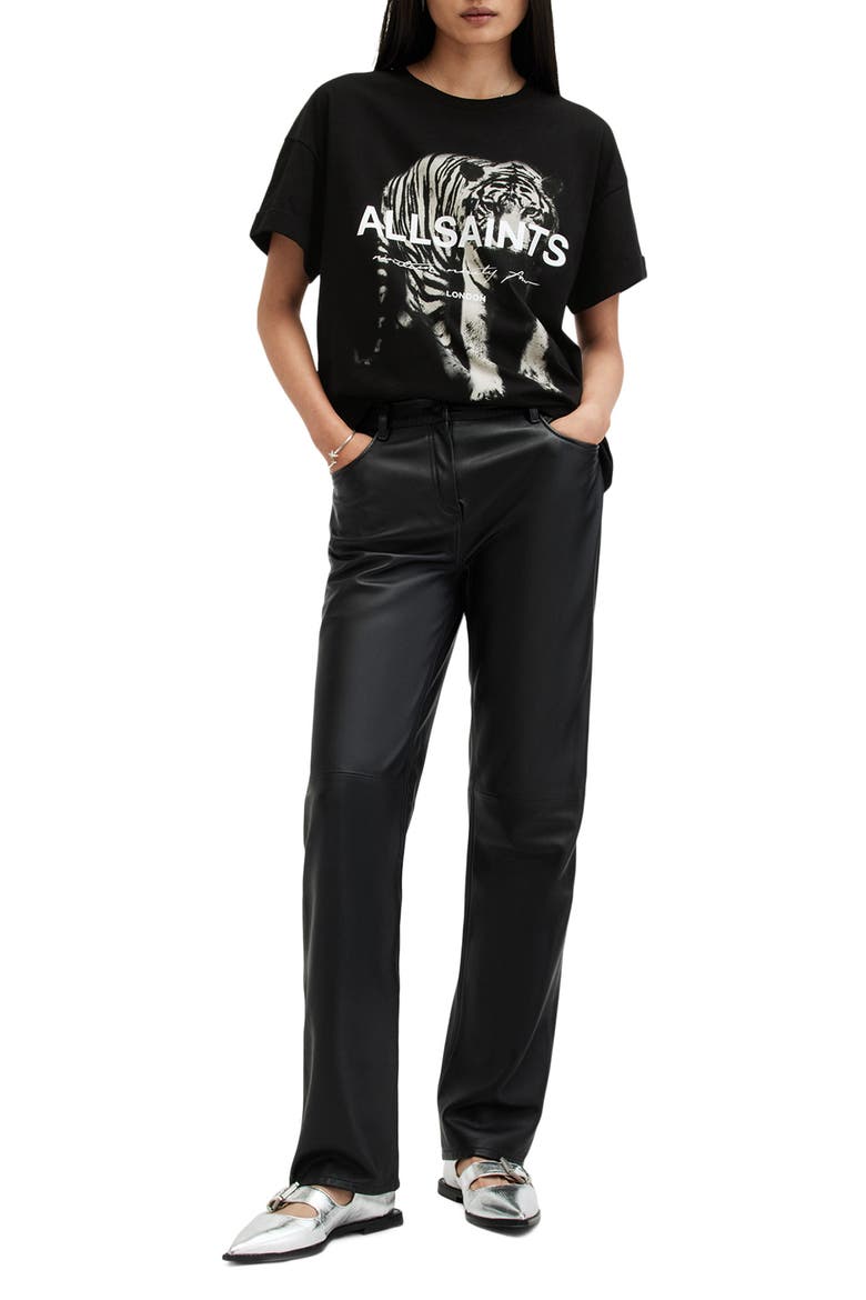 Kit Briar Tiger Cotton Graphic T-Shirt, Alternate, color, BLACK