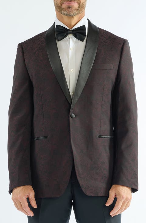 Paisley Jacquard Evening Jacket