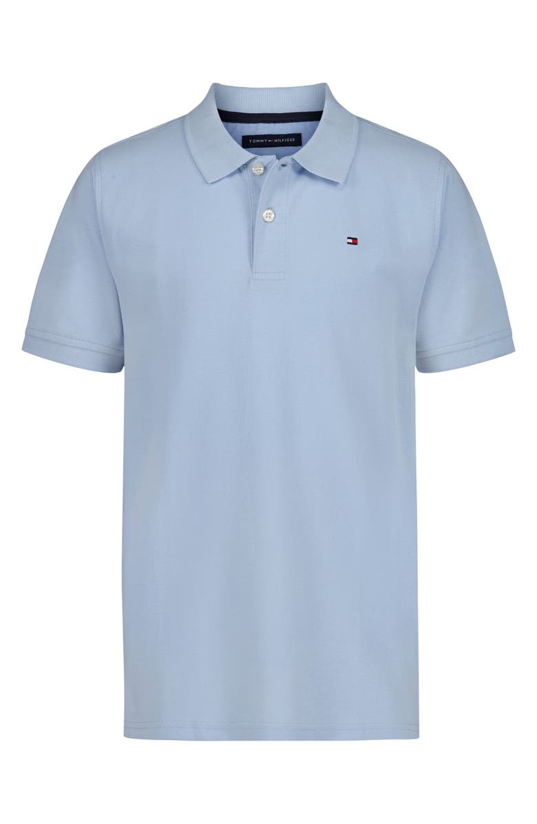 Tommy Hilfiger Kids' Ivy Knit Polo, Main, color, Chambray Blue