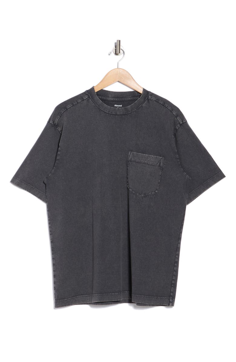 Abound Acid Wash Pocket T-Shirt, Alternate, color, 