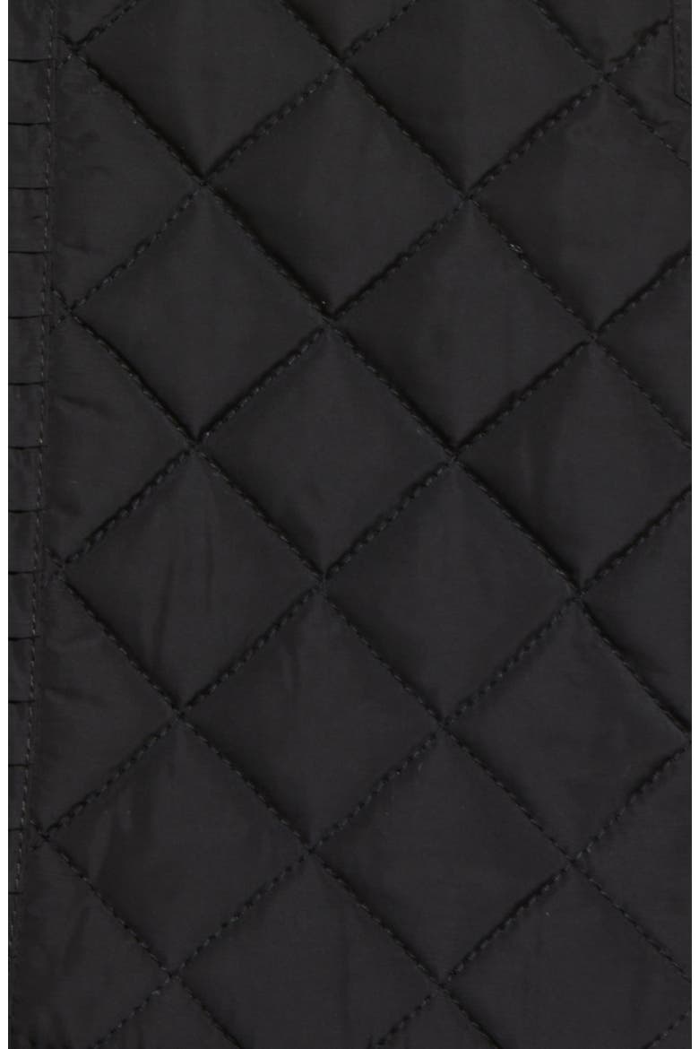 Quilted Jacket, Alternate, color, BLACK