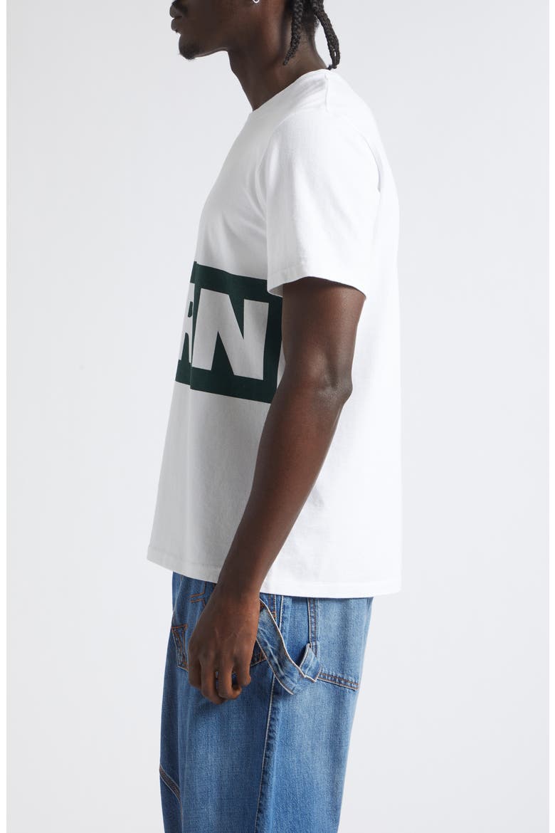 Porn Graphic T-Shirt, Alternate, color, WHITE/ GREEN
