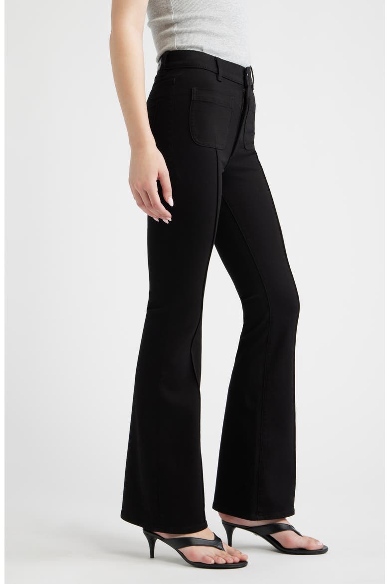 Bridget Bootcut High Rise Instasculpt™ Jeans, Alternate, color, BLACK PINTUCK