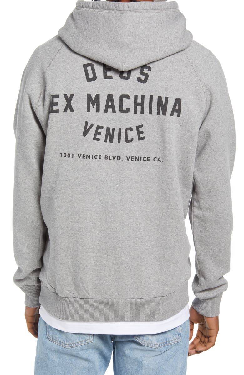 Deus Ex Machina Men's Venice Logo Hoodie, Alternate, color,