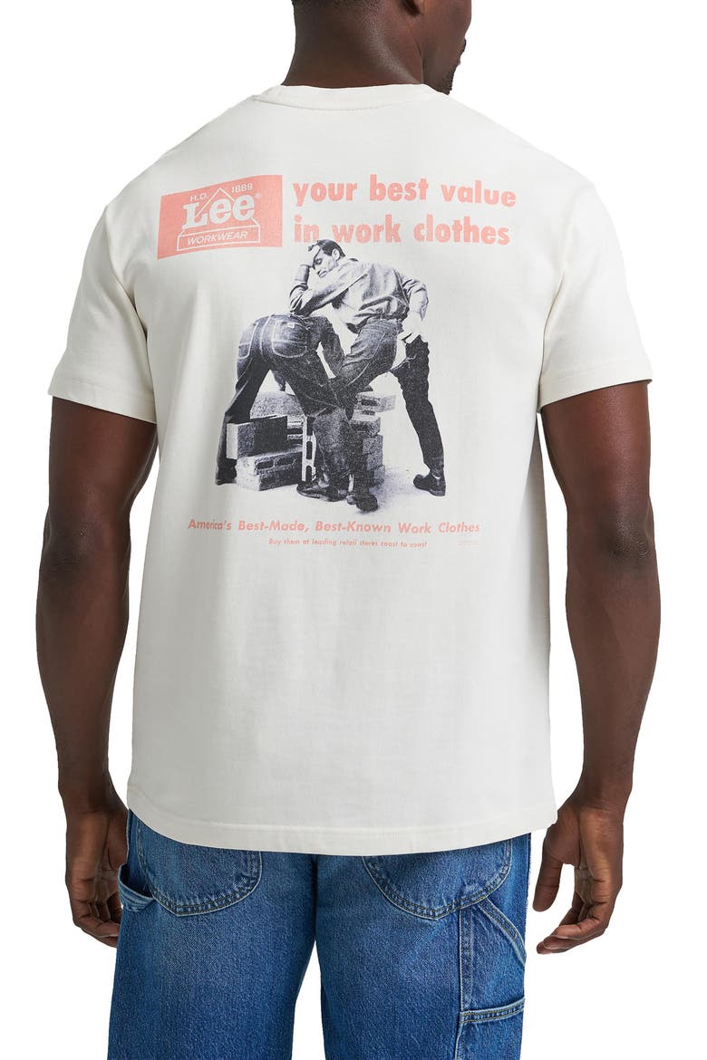Workwear Graphic T-Shirt, Alternate, color, ECRU