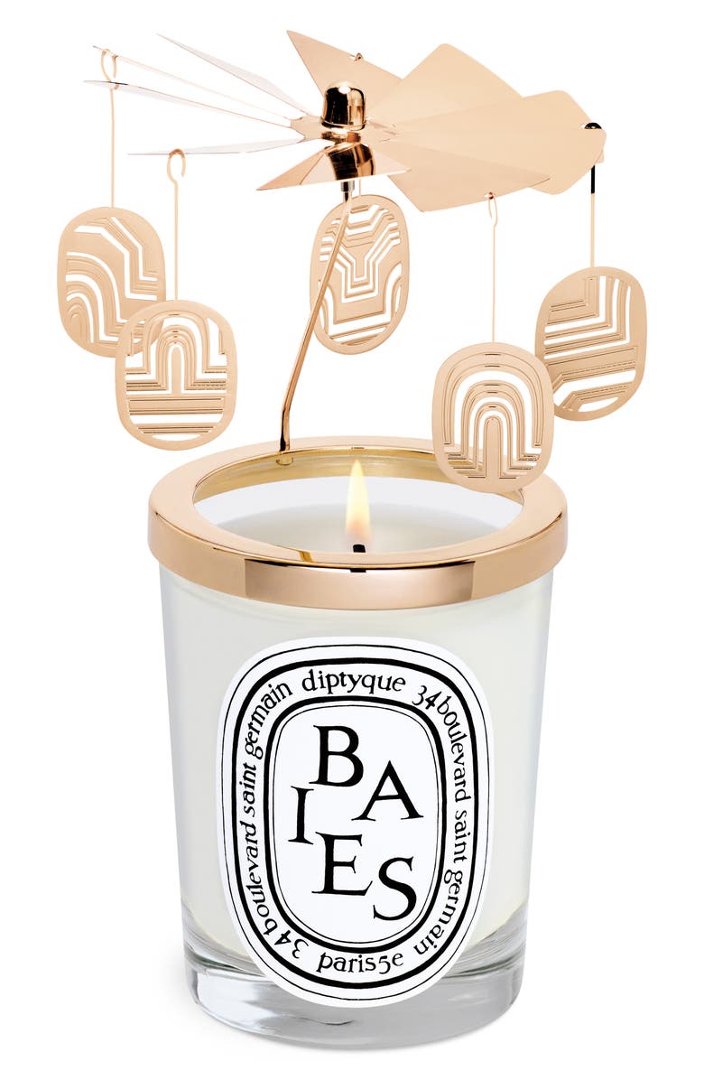 Diptyque Baies Candle & Carousel Set, Alternate, color,