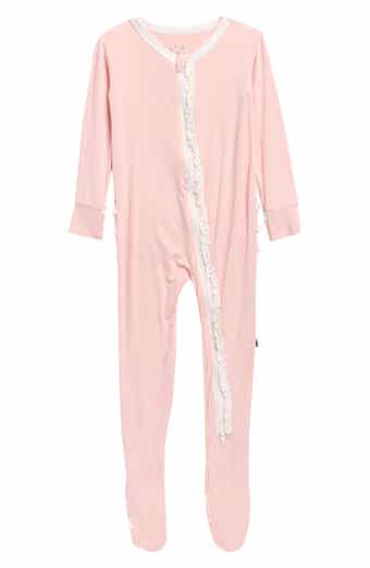 Ruffle Zip Footie