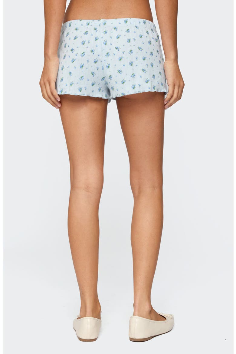 Floral Pointelle Microshorts, Alternate, color, LIGHT-BLUE