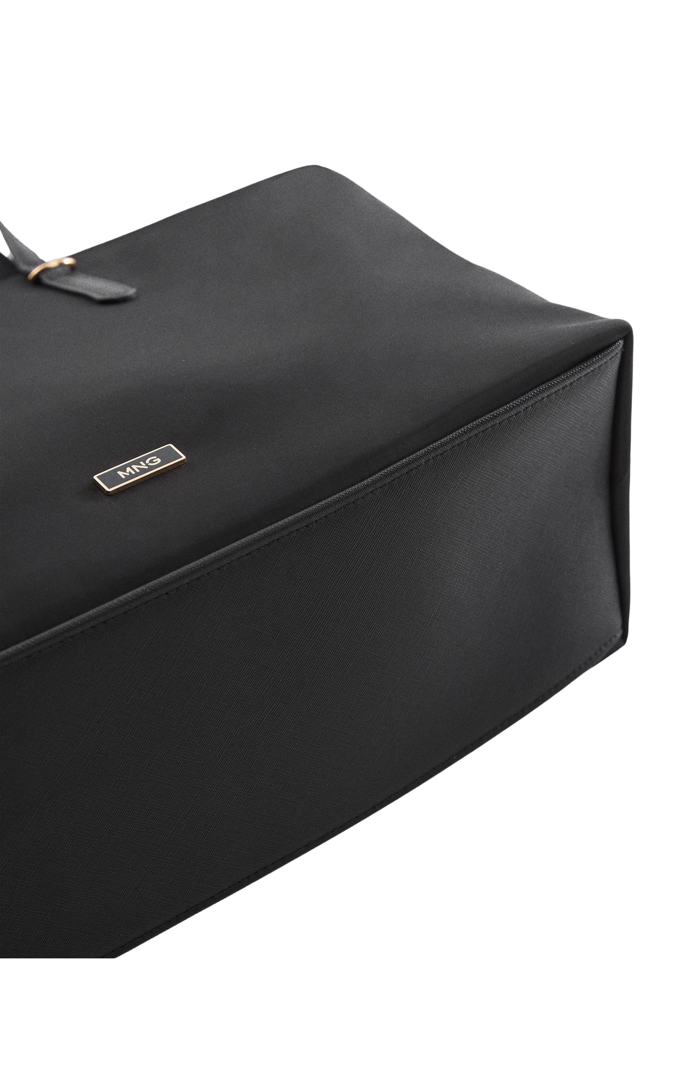 MANGO Recycled Polyester Shopper, Alternate, color, 