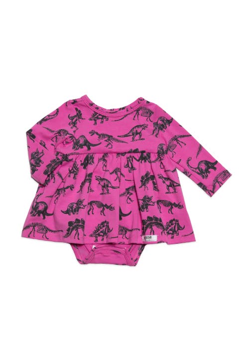 Printed Long Sleeve Bubble Romper (Baby)