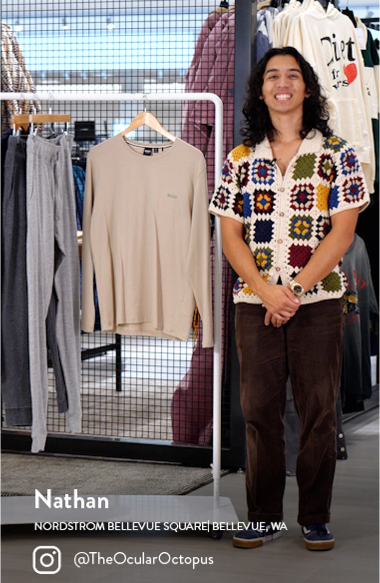 Mix Match Long Sleeves Pajama T-Shirt, sales video thumbnail