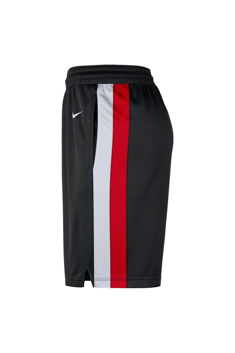Men's Nike Black Portland Trail Blazers Swingman Dri-FIT Shorts – Icon Edition, Alternate, color, Black