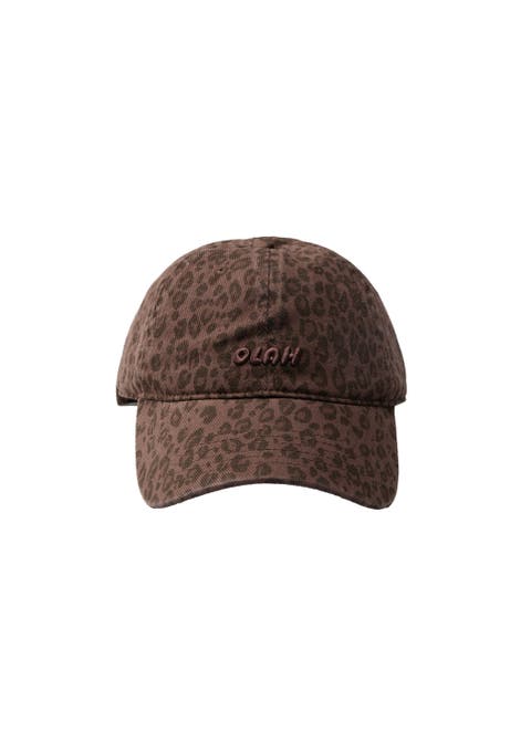 Leopard Print Baseball Cap