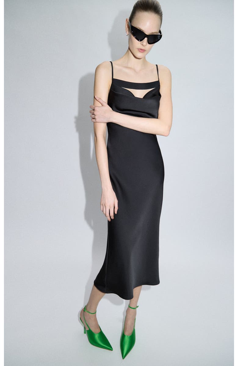 Herve Leger The Brinley Dress, Main, color, Black