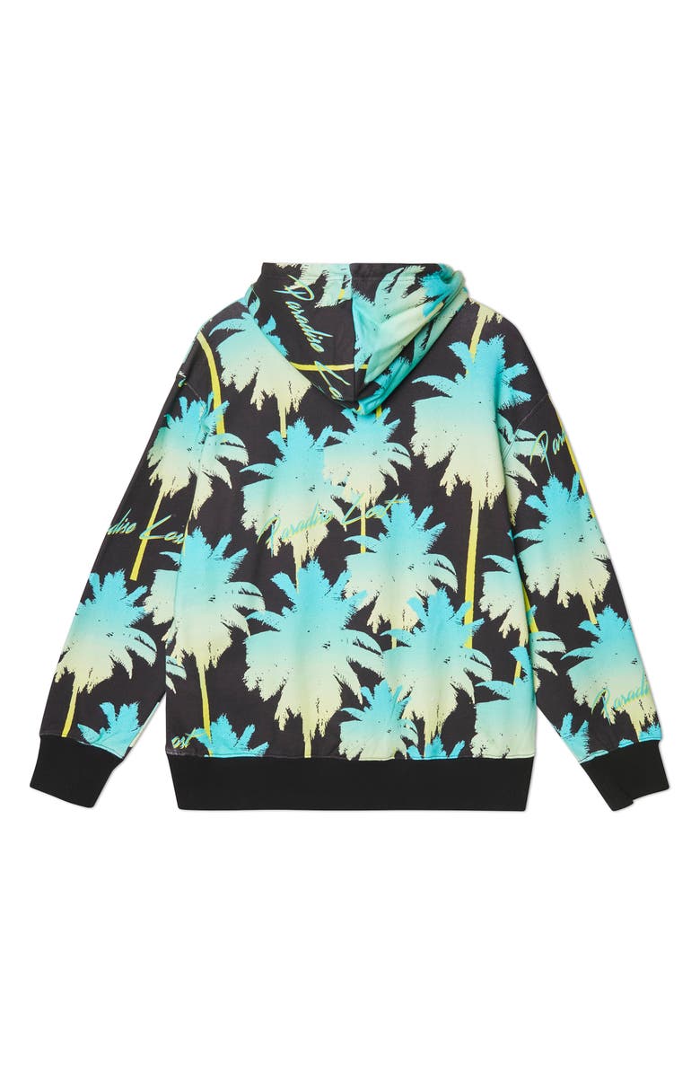 WeSC Mike Paradise Palm Trees Hoodie, Alternate, color, 