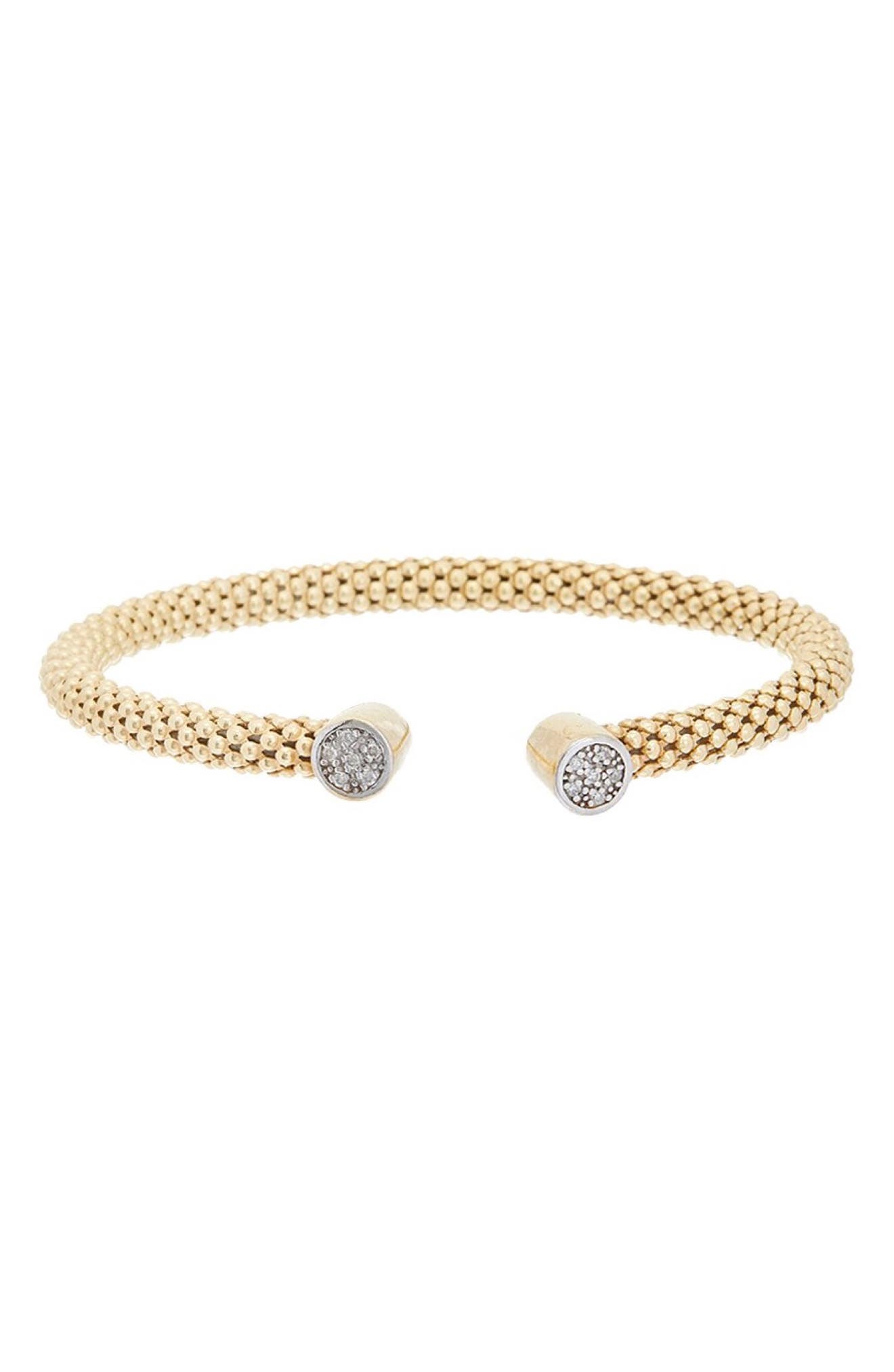 Mesh Cuff Bangle