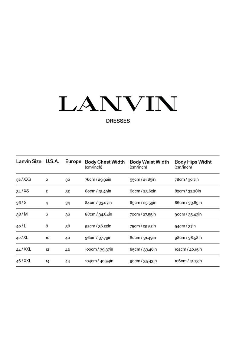 Lanvin White Cotton Poplin Shirt Dress, Alternate, color, White