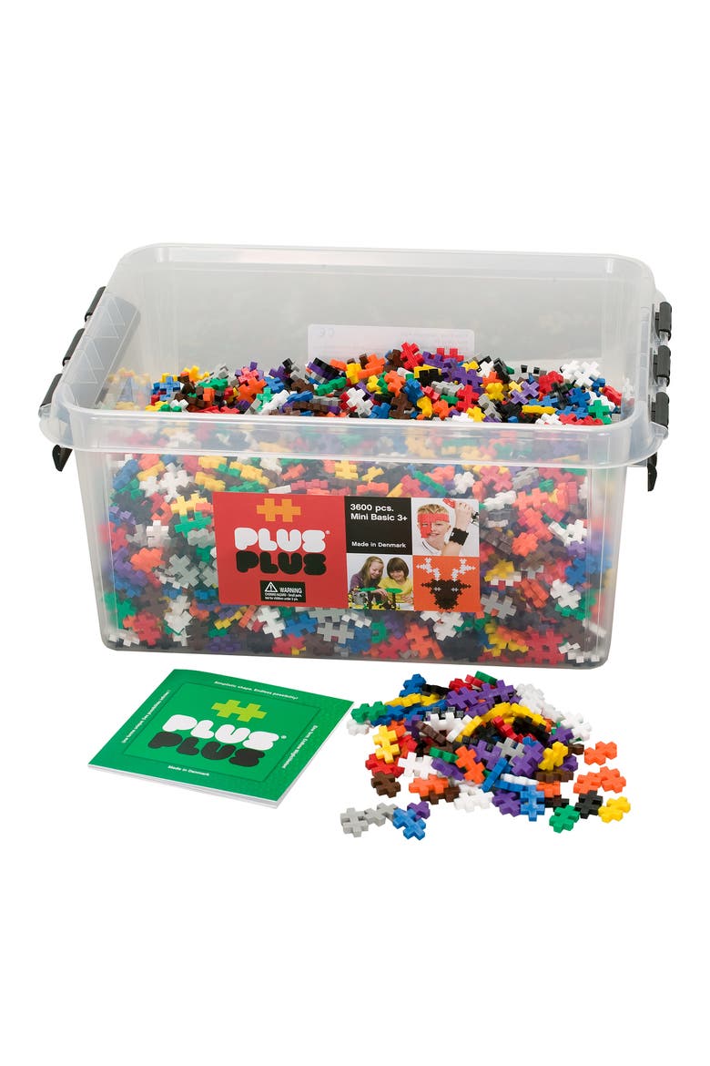 3600-Piece Construction Playset, Main, color, BLUE