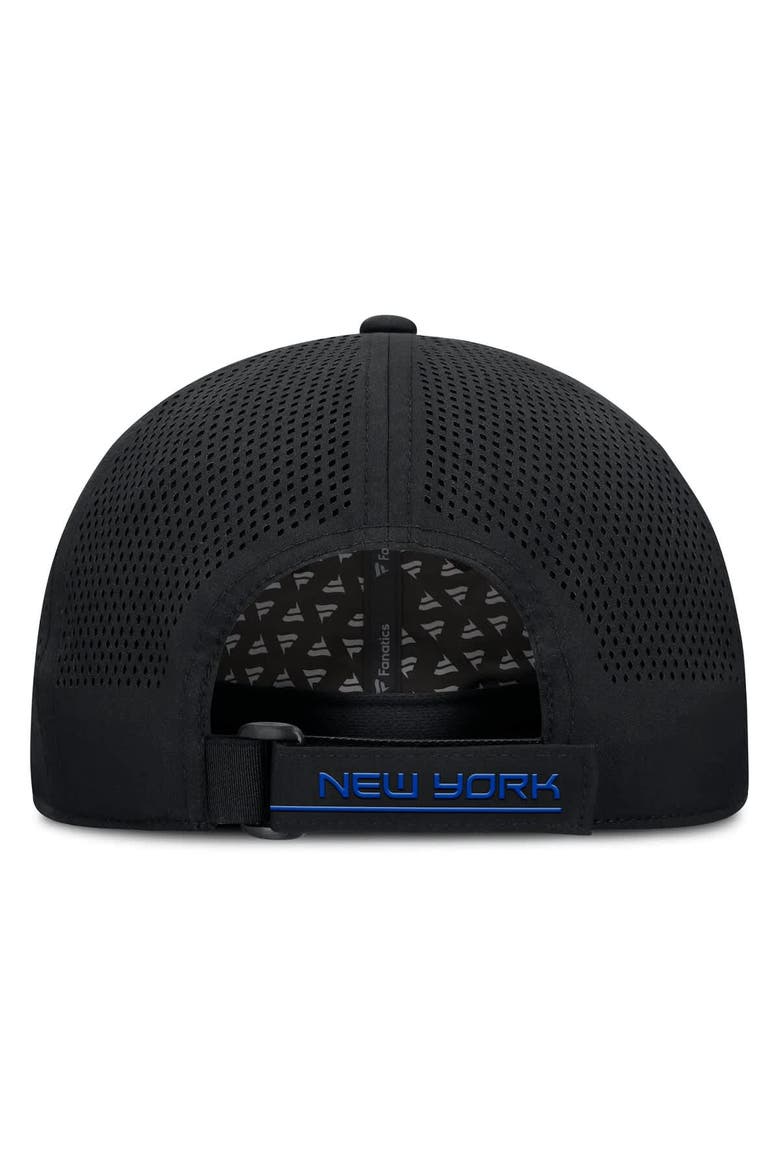 Men's Fanatics Black New York Rangers Driver Adjustable Hat, Alternate, color, Black