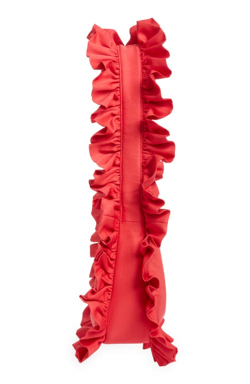 Baggy London Baguette Shoulder Bag In Red
