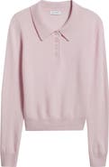 ARTLESS FOREVER Tove Wool & Cashmere Polo Sweater