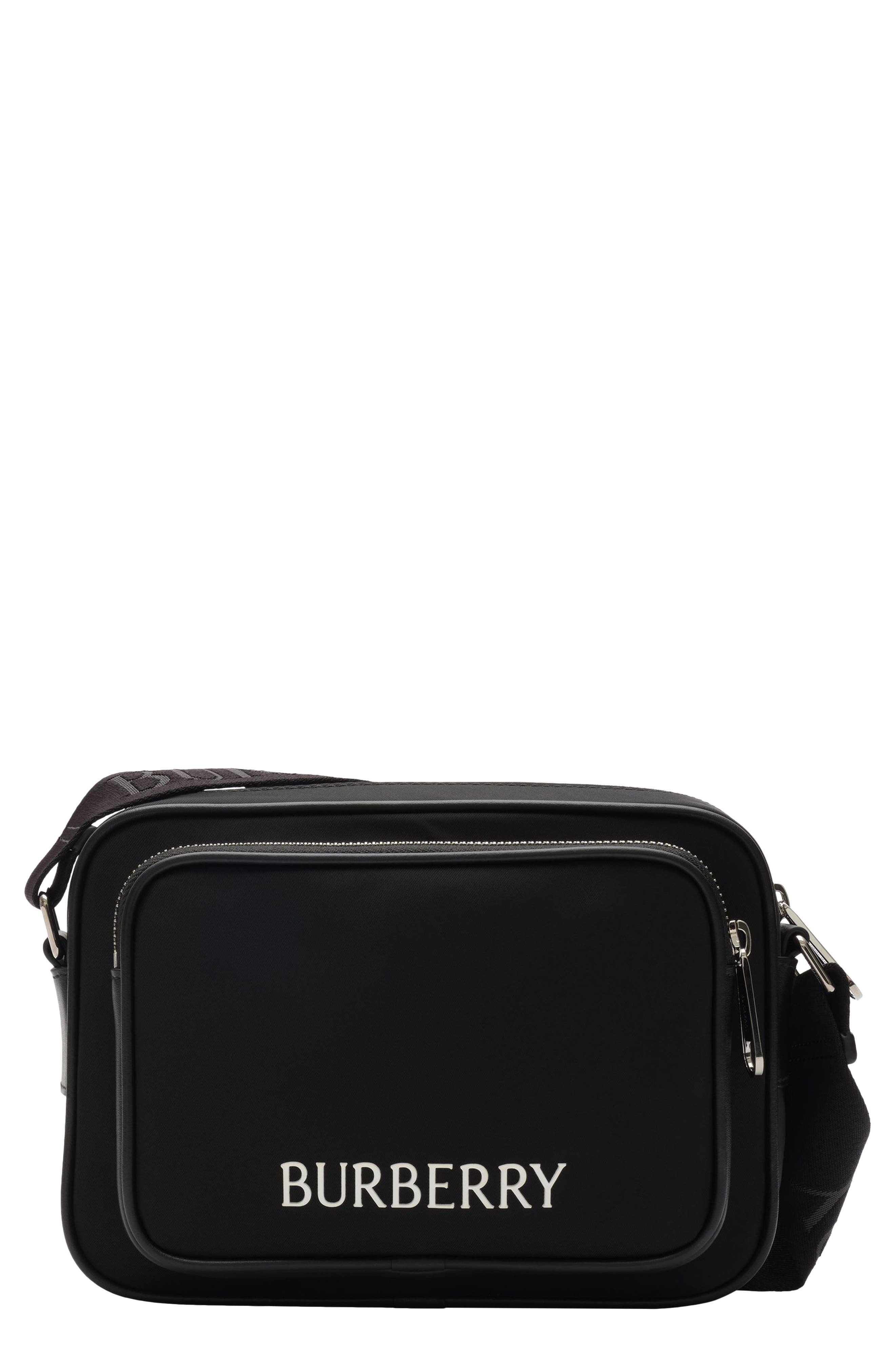 Burberry Paddy Crossbody Bag, Main, color, Black