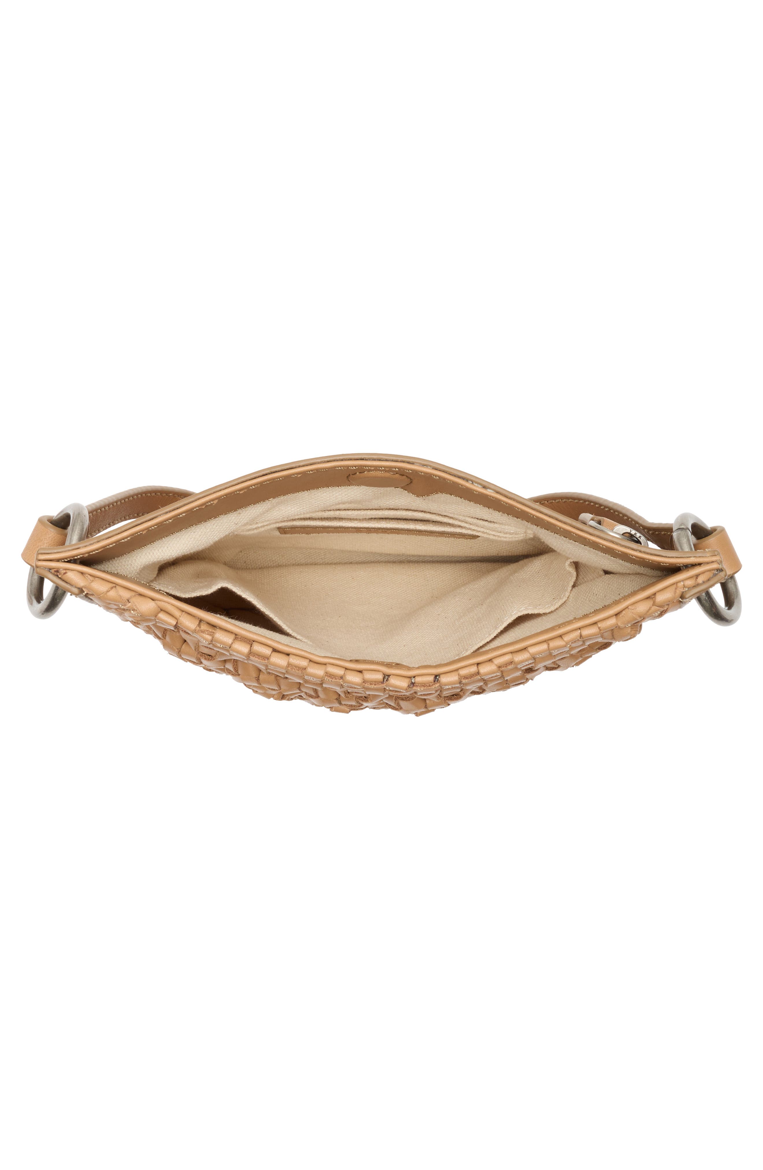 Frye Ella Woven Crossbody Bag, Alternate, color, Beige