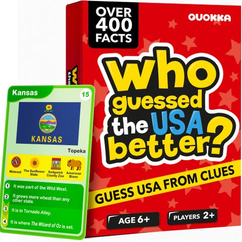 Who Guess It Better Visual Clue Card Game Collection