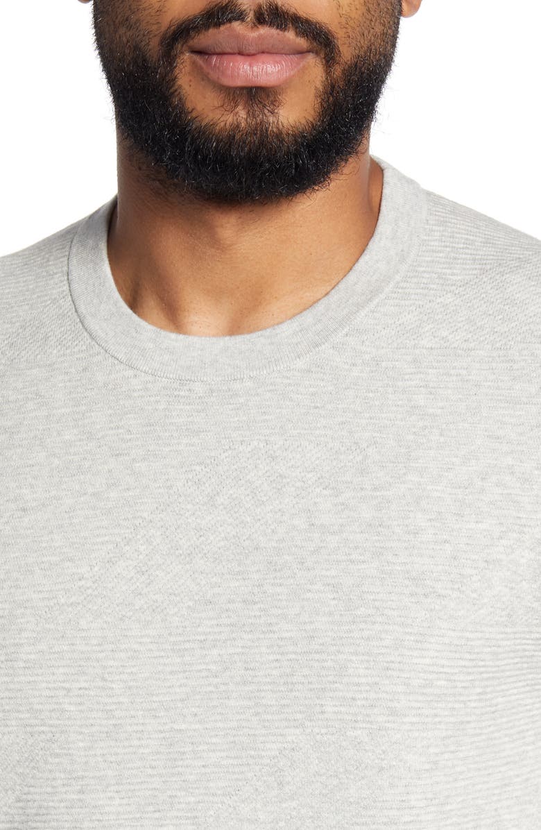 Club Monaco Ottoman Stitch Slim Fit Crewneck Sweater, Alternate, color,