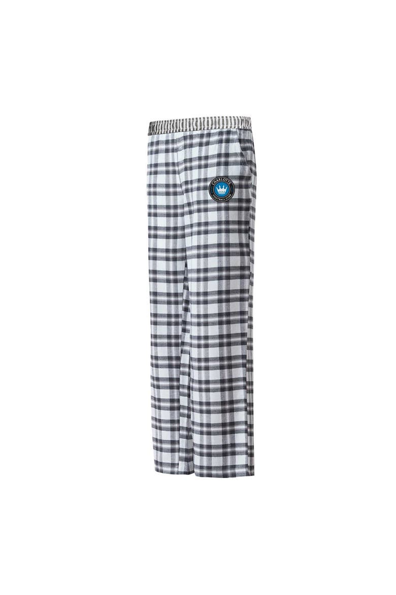 Women's Concepts Sport Charcoal Charlotte FC Sienna Flannel Pants, Alternate, color, Charcoal
