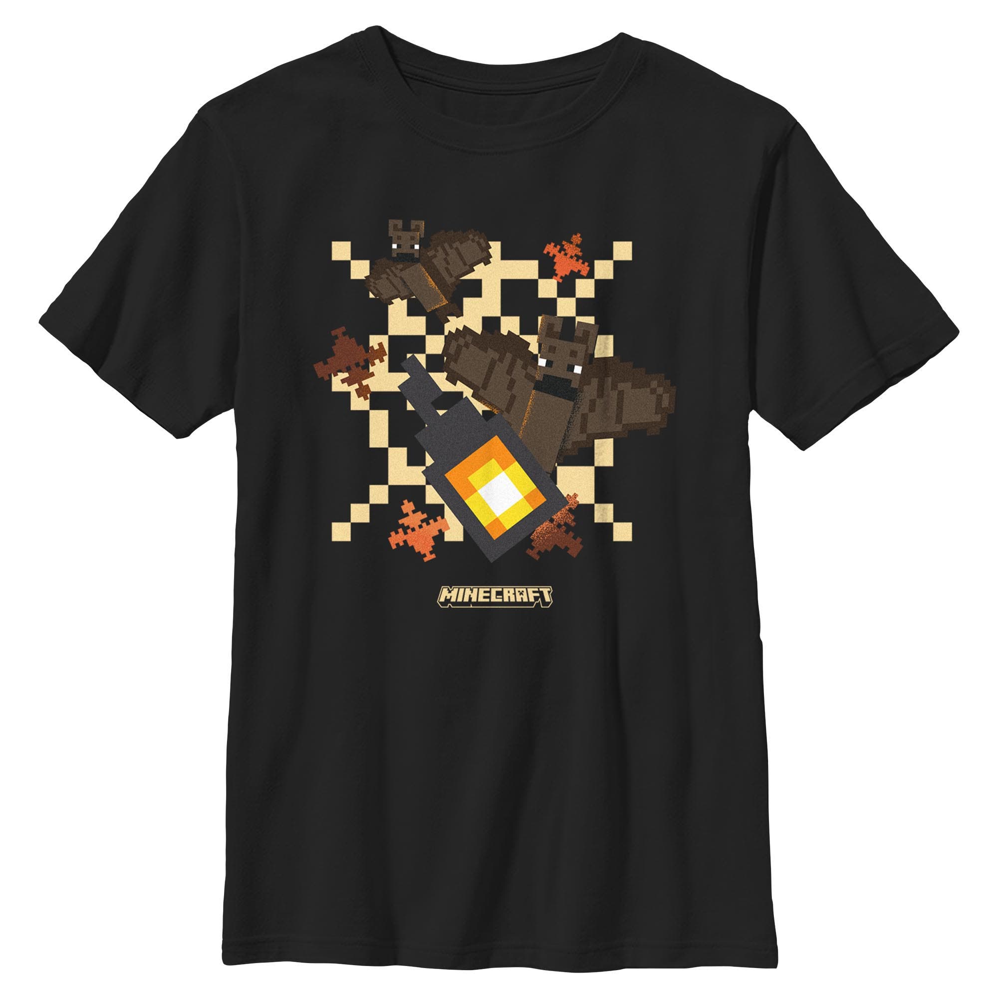 MINECRAFT Boys Minecraft Bats And Light T Shirt | Nordstrom