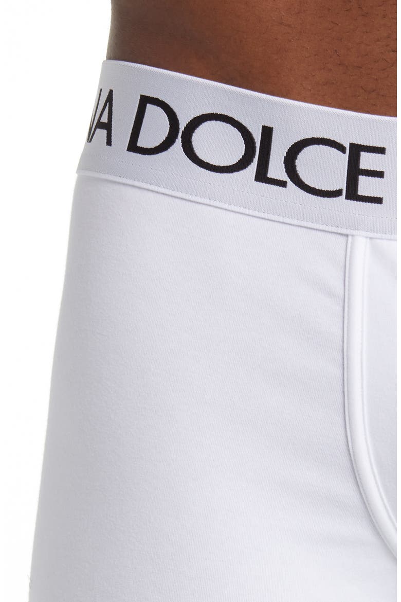 Cotton Stretch Jersey Boxer Briefs, Alternate, color, WHITE