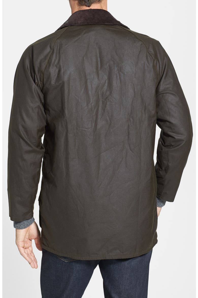 'Beaufort' Regular Fit Weatherproof Waxed Jacket, Alternate, color, OLIVE