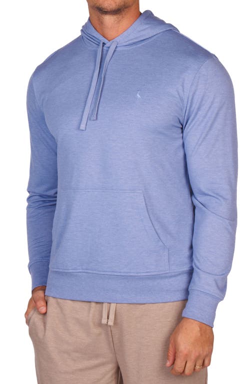 Tailorbyrd French Terry Hoodie In Blue