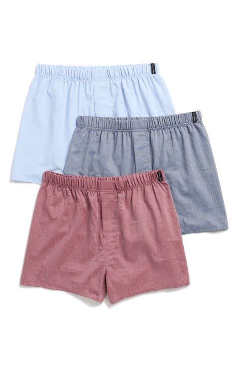 3-Pack Woven Boxers