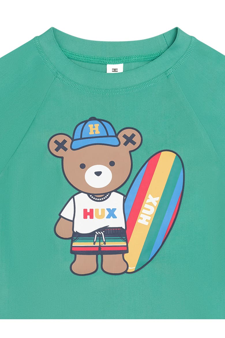 Surfer Hux Rashie, Alternate, color, Vintage Green