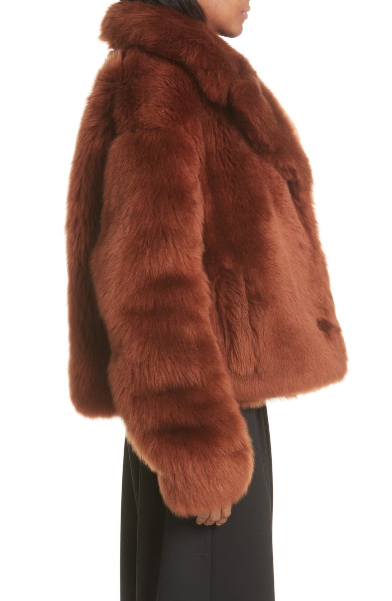 A.L.C. Dean Genuine Shearling Coat, Alternate, color, 