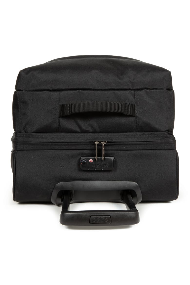 Smiley® x Eastpak Medium Tranverz 25-Inch Wheeled Travel Case, Alternate, color, SMILEYGRAFBLACK