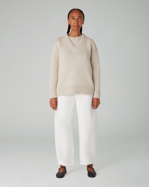 NAVYGREY NAVYGREY THE AUTHENTIC V SWEATER 