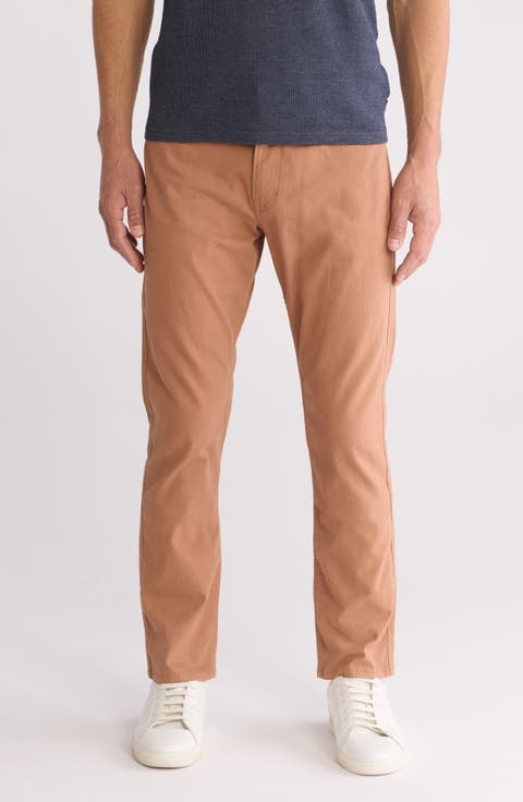 Cotton Stretch Canvas Pants (Regular & Tall)