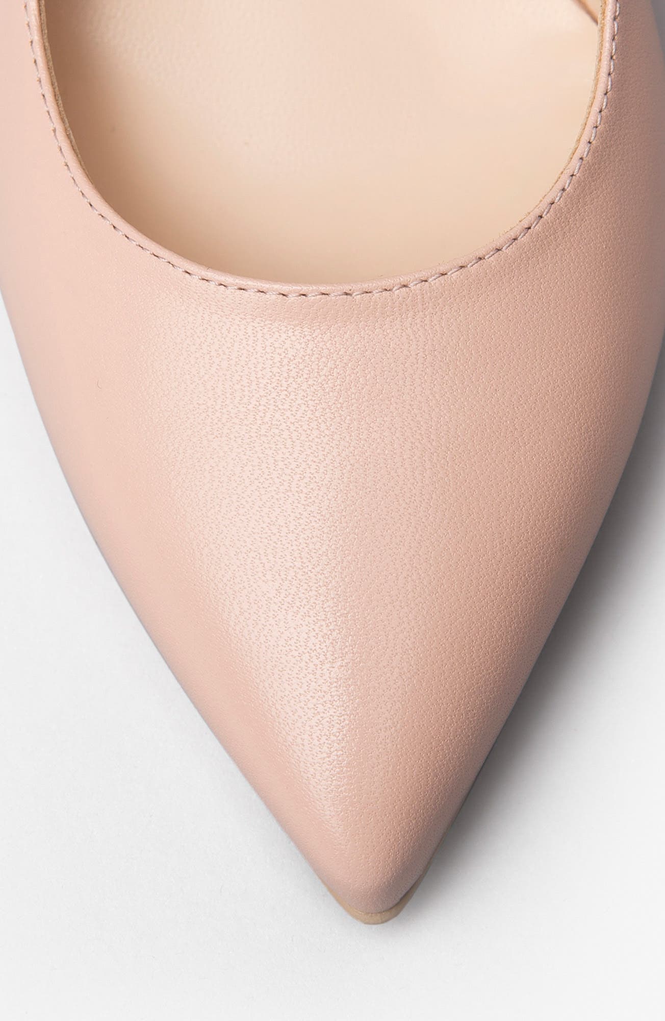 Bow Ankle Strap Pump, Alternate, color, BLUSH
